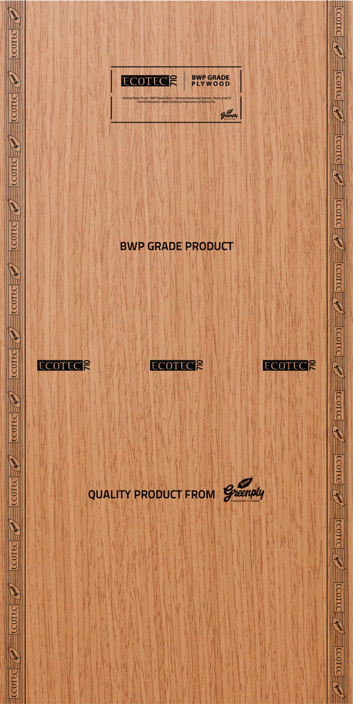 Greenply Ecotec Bwp Grade Plywood  Thickness 12 Mm Plywood