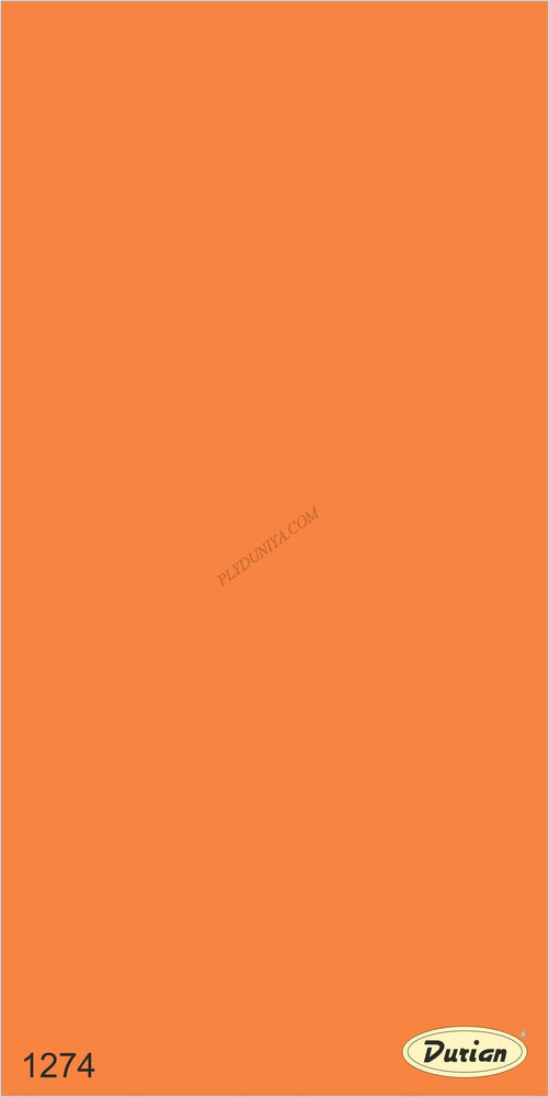 1274 SF 1.00 mm Durian - Romania Laminates ORANGE (Suede Finish)