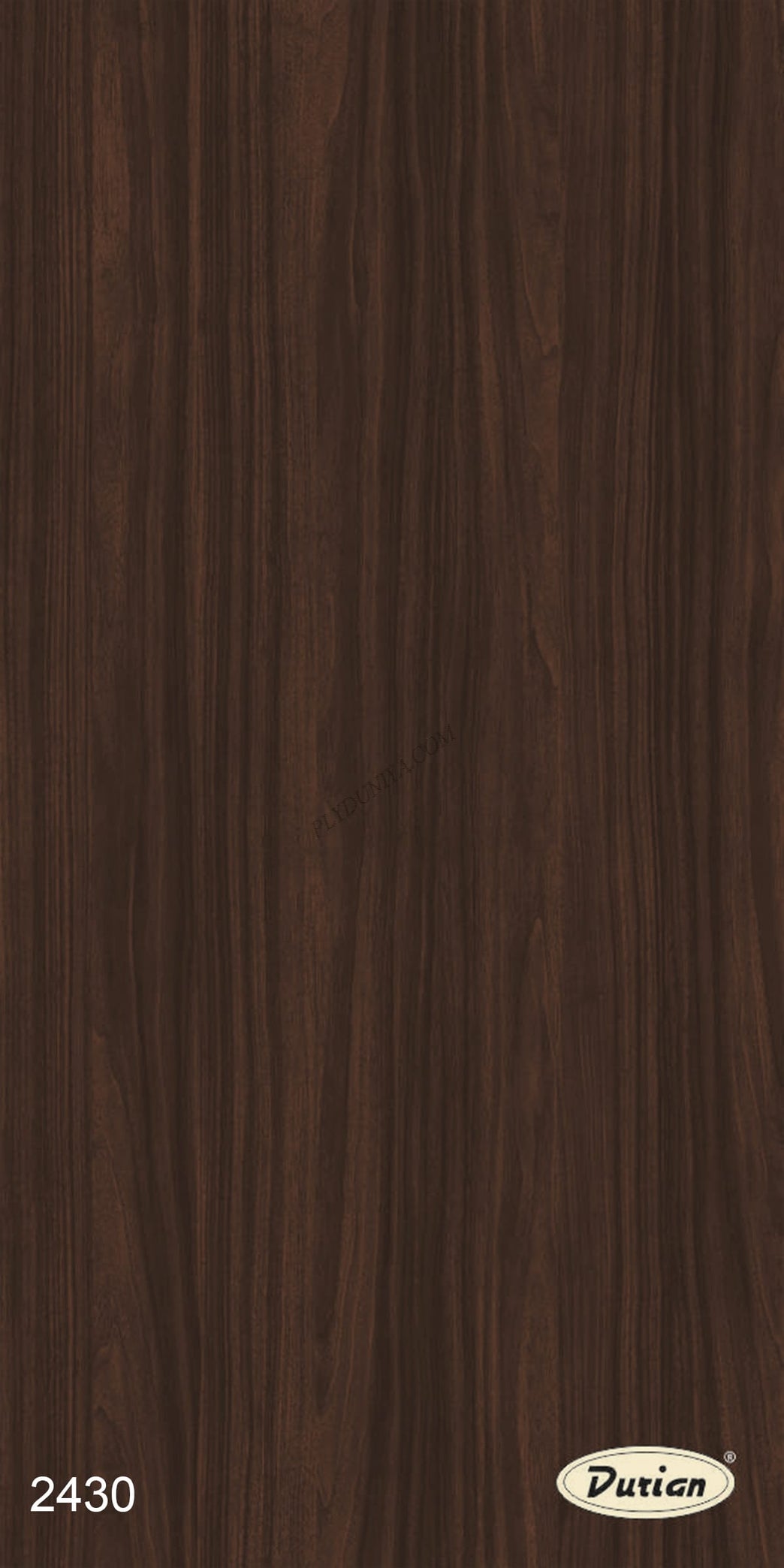 2430 SF 1.00 mm Durian - Romania Laminates ALLIS WALNUT (Suede Finish)