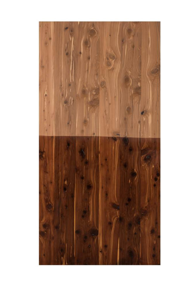 4 mm Veneer Fumed Red Wood Dark