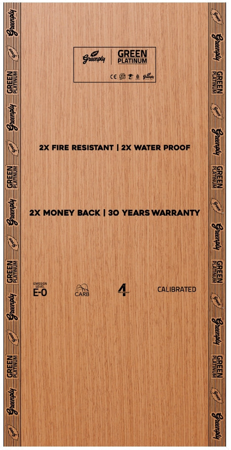Green Platinum Fire retardant BWP Grade Plywood Thickness 18 mm Plywood