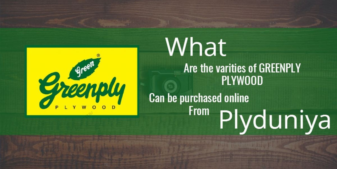 What are the varieties of Greenply Plywood can be purchased from plyduniya?