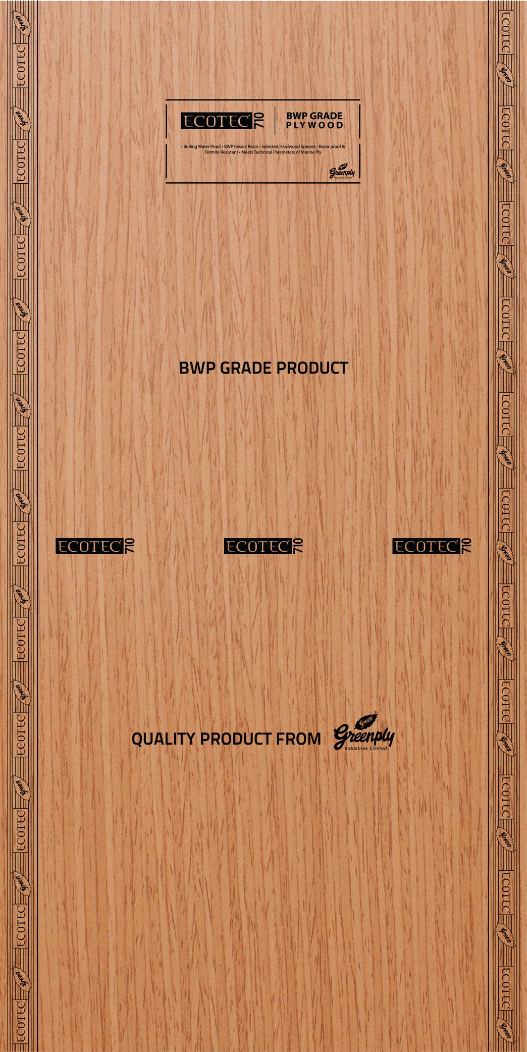 Greenply Ecotec Bwp Grade Plywood  Thickness 18 Mm Plywood