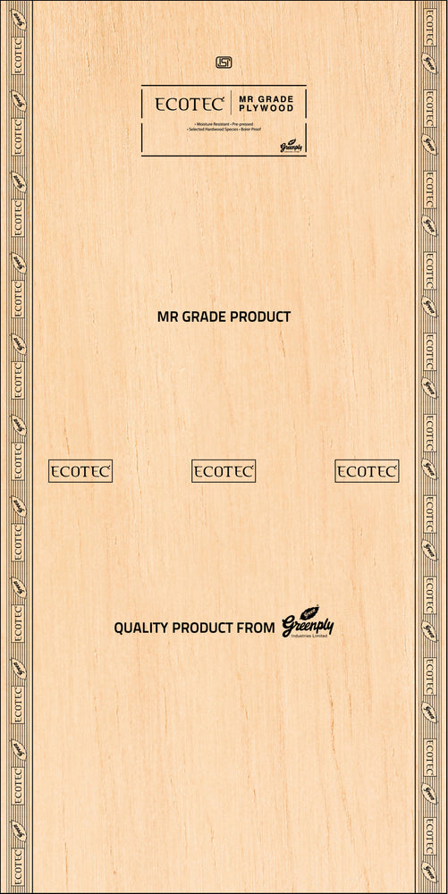 Greenply Ecotec Mr Grade (Commercial) Block Board Thickness 19 Mm Block Board
