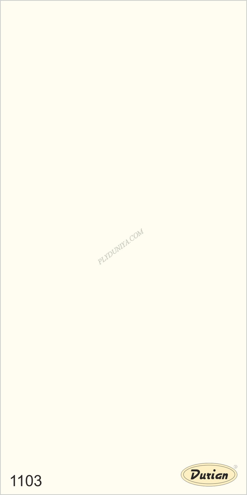 1103 PC 1.00 mm Durian - Romania Laminates Frosty White (Panne Creepers)