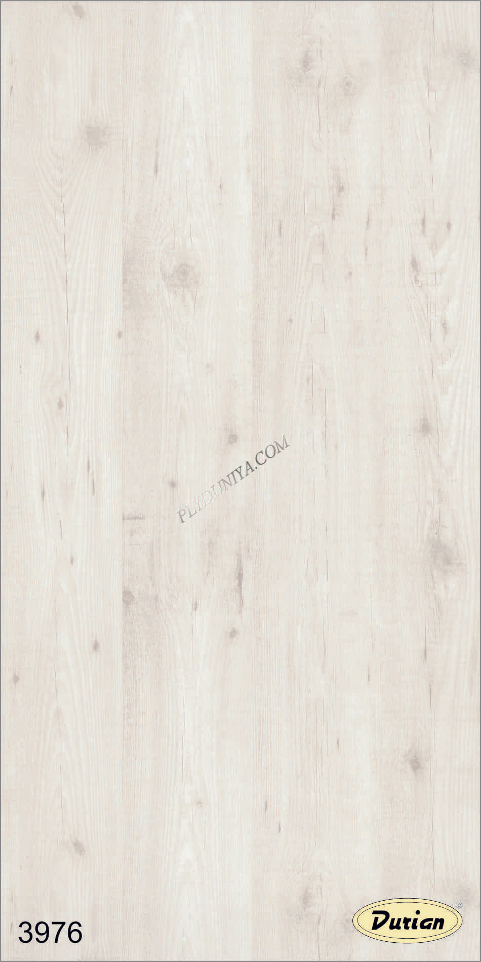 3976 SF 1.00 mm Durian - Romania Laminates white Tyrol Pine (Suede Finish)