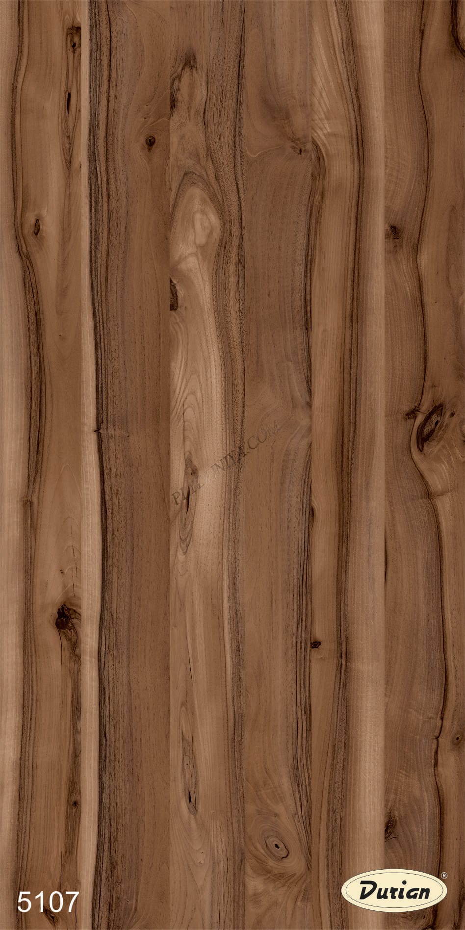5107 PN 1.00 mm Durian - Romania Laminates BRAZILIAN WALNUT (PLANK NICE)