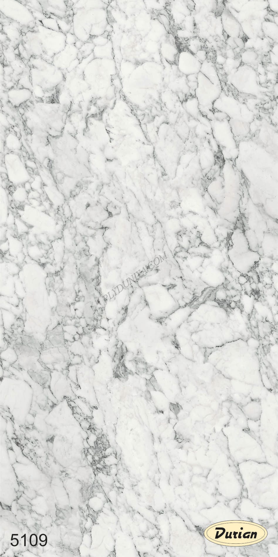 5109 RY 1.00 mm Durian - Romania Laminates CALACATTA MARBLE (Rocky)